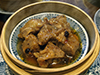 ６月　広東料理　豆豉蒸排骨　もち豚のスペアリブの豆豉蒸し