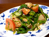 １月　季節料理　涼拌折菜鶏　セリと蒸し鶏の冷菜